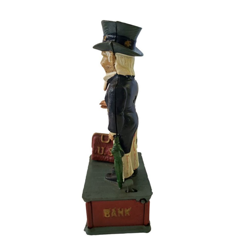 Cast Iron Coin Bank - Picture 3 of 7